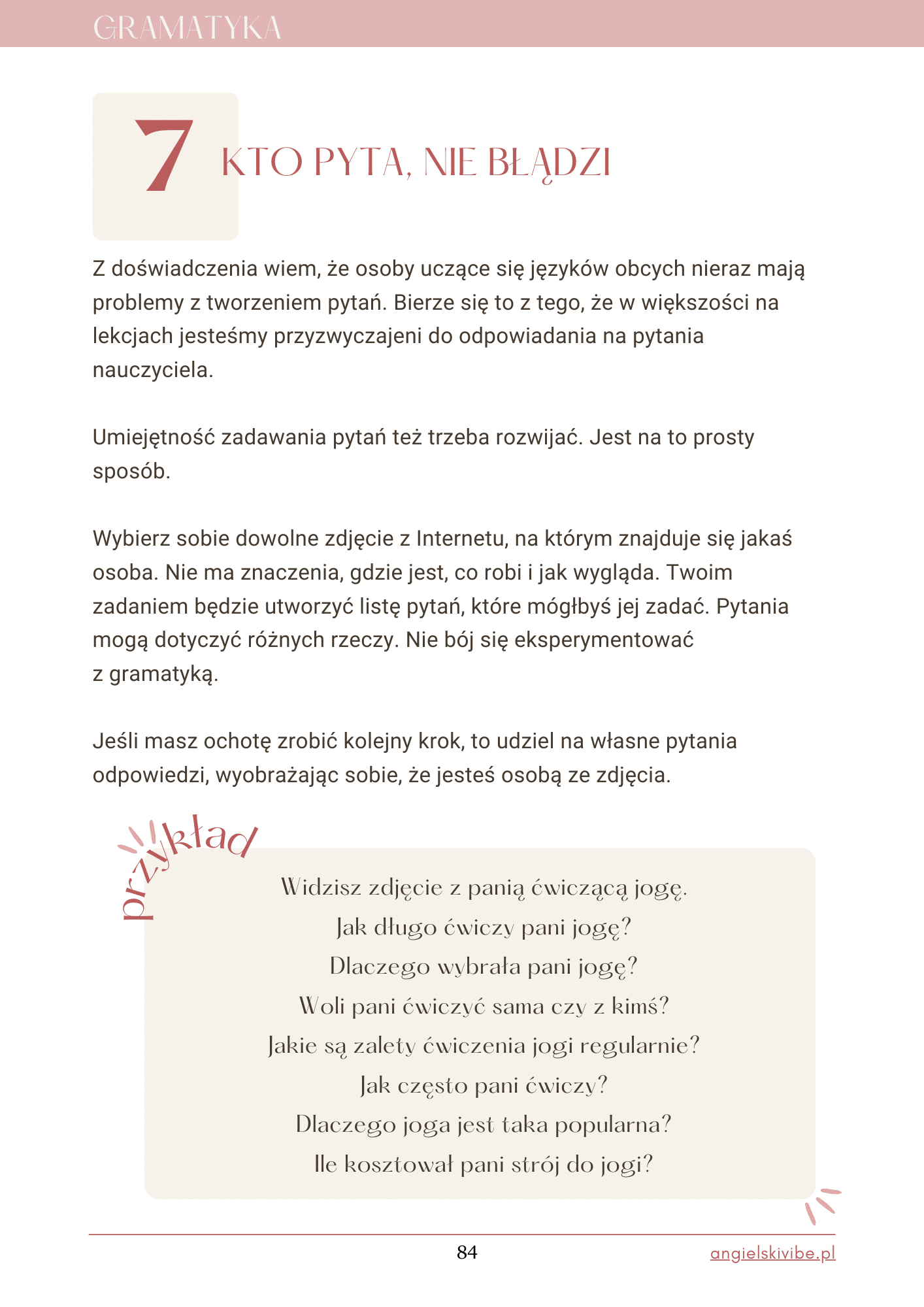 Językowa moc - Angielski Vibe - Gramatyka