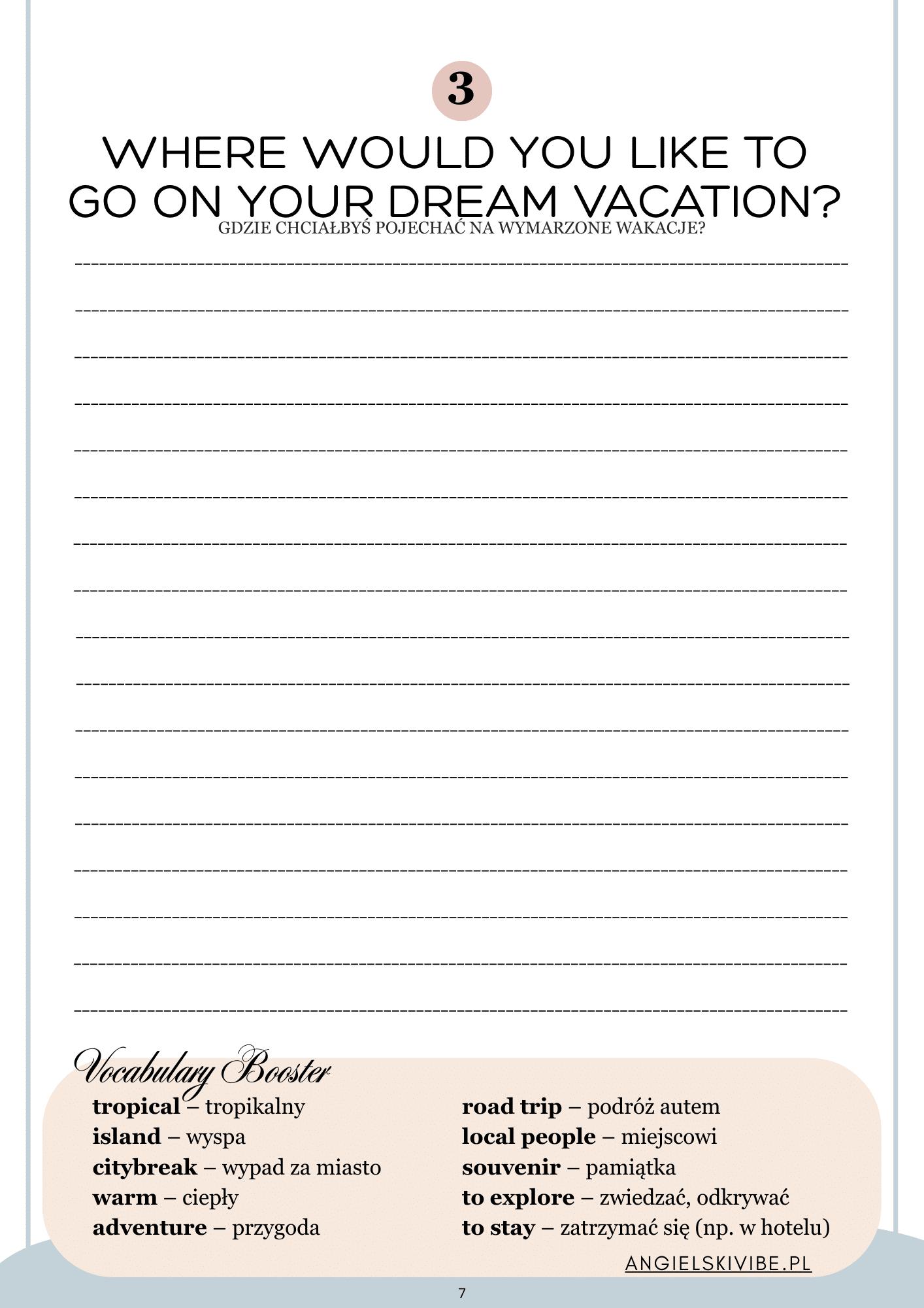 Pisz, myśl, mów po angielsku - poziom A1–A2